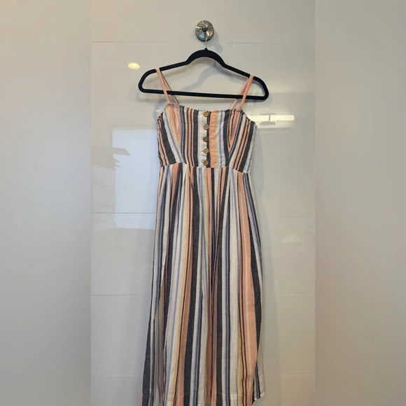 Free People Lilah Strapless Midi Slip Dress Option to add straps. - Picture 7 of 10